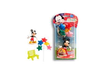 Figurine pour enfant Dekora Dekora - aec mouse kit décoration pour pâtisserie en pvc mickey, gu24156, rouge, 9 cm