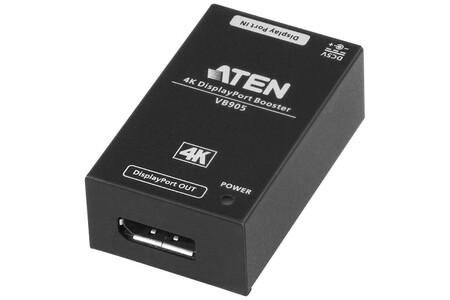 Connectique Audio / Vidéo ATEN Aten vb905 4k displayport booster, amplificateur de signal jusqu'à 5 m, en cascade