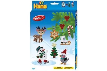 Autres jeux de construction Alpexe Hama - hanging box - christmas