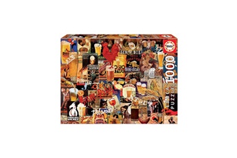 Puzzle Educa Borras Educa borras - collage de casse-tête de bière vintage 1000pcs