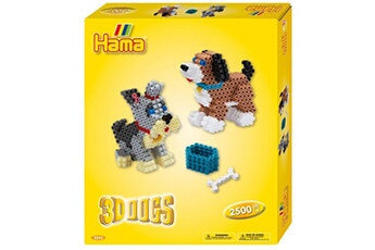 Autres jeux de construction Alpexe Hama - midi - gift box - 3d dogs
