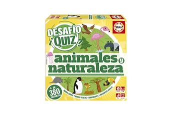 Jeu pour découvrir la nature Educa Borras Educa borras - jeu de plateau défis animaux et nature