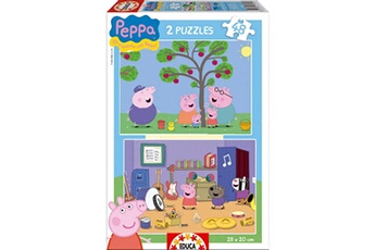 Puzzle Educa Borras Educa borras - educa puzzles peppa pig, 2 puzzles 2 x 48 pièces