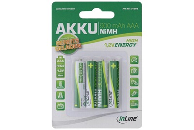 Camelion 4 Camelion AAA Rechargeable Batteries 900mAh 4BL NI-MH 1.2V HR03 Neuf 