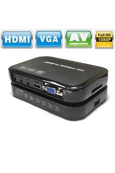 Passerelle multimédia GENERIQUE H6W HDMI HD Media Player 1080P TV Box