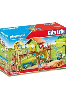 Playmobil PLAYMOBIL Playmobil 70281 - parc de jeux et enfants