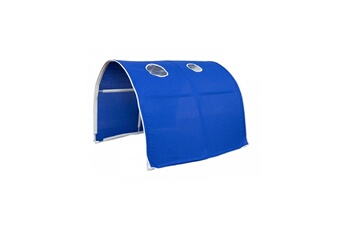 Toise Homestyle4u Tunnel de lit enfant coloris bleu