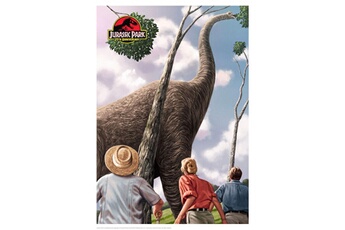 Figurine pour enfant Fanattik Jurassic park - lithographie 25th anniversary 42 x 30 cm