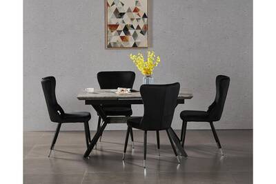 Ensemble Table Chaise P Amp N Home Ensemble Table A Manger Grise
