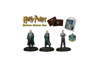 Figurine pour enfant Knight Models Harry potter - pack 3 figurines 35 mm adventure pack slytherin students *anglais*