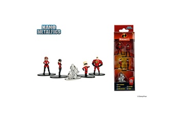Figurine pour enfant Jada Toys Disney - pack 5 figurines diecast nano metalfigs les indestructibles 2 4 cm