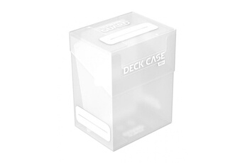 Carte à collectionner Ultimate Guard Ultimate guard - boîte pour cartes deck case 80+ taille standard transparent