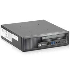 PC de Bureau EliteDesk 800 G1 USDT 4Go HDD 500Go Intel Core i5-4570S 2,90GHz