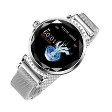 Montre connectée GENERIQUE Cadeau pour la fête H2Valentine Femmes Sport Blood Pressure puce Montre-bracelet Podomètre Wenaxibe 1031