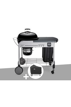 Barbecue à charbon Performer Premium GBS 57 cm Noir + Housse