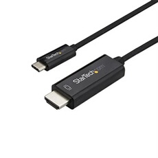 Adaptateur USB C vers HDMI Startech CDP2HD2MBNL Noir (2 m)