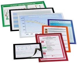 Cadre Durable Duraframe 488303 Support mural/Cadre d'affichage adhésif ...