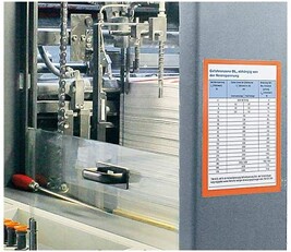 Cadre Durable Duraframe 488303 Support mural/Cadre d'affichage adhésif ...