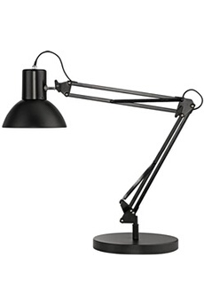 lampe de bureau success 66, pince/socle, noir