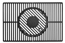 15917 Modulus Système de Grille pour Barbecue Noir 48 x 2 x 44 cm
