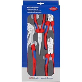 Agrafeuse-Cloueuse à main Knipex 00 20 01 V17 Jeu de pinces « Basic Chrom » | Darty 002001v17