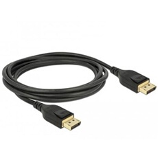 85661, 3 m, DisplayPort, DisplayPort, Mâle, Mâle, Or