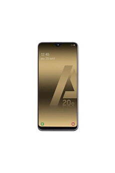 Smartphone Samsung Galaxy A20e - 4G smartphone - double SIM - RAM 3 Go / Mémoire interne 32 Go - microSD slot - Ecran LCD - 5.8" - 1560 x 720 pixels - 2x caméras