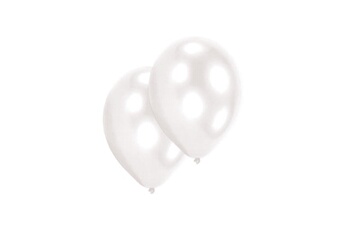 Article et décoration de fête Amscan Amscan lot de 10 ballons en latex premium 27,5 cm/11'' - blanc
