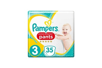 Couche bébé Pampers Pampers premium protection pants t3, 35 couches-culottes