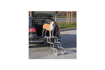 Barrière de sécurité bébé Trixie Trixie escalier repliable petwalk - aluminium - pour chien