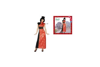 Déguisement adulte Atosa Atosa déguisement chinoise - femme - rouge