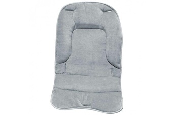 Chaises hautes et réhausseurs bébé Monsieur Bébé Coussin de confort pour chaise haute bébé enfant gamme ptit - gris perle