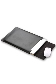 Etui/Housse en PU cuir durable pour votre MacBook Pro 13.3 Pouce Retina A1425/ A1502 - Noir