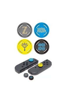 Accessoire pour manette OEM Pack de 4 Caps en silicone pour Nintendo Switch Joy-Con Zelda Breath of the Wild