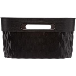 Paniers de rangement noir Five Simply Smart Lise lot de 4 Paniers de rangement noir Five Simply Smart Lise lot de 4