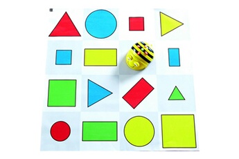 Jouets éducatifs Bee-bot Tapis formes, couleurs et tailles beebot / bluebot