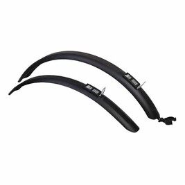Zéfal Trail Teen 60 Garde-Boue VTT Enfant 24 Pouces - Set Avant Arrière Noir