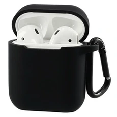 Ecouteurs Hama Étui de protection pour boitier d'AirPods Apple, noir
