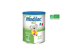 Accessoires allaitement Modilac Modilac bio lait en poudre 2eme âge - 800 g - des 6 a 12 mois
