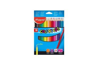 Autres jeux créatifs Maped Crayons de couleur color'peps