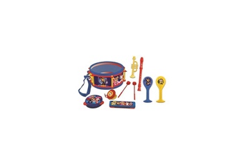 Autre jeux éducatifs et électroniques Lexibook Pat patrouille - set de 7 instruments de musique - tambour, maracas, castagnette, harmonica, flûte, trompette & tambourin