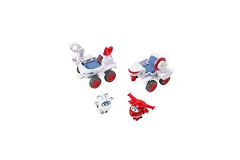 Figurine pour enfant Audley Super wings véhicules connectables astra's moon rover + 2 transform'a'bot - astra/jett