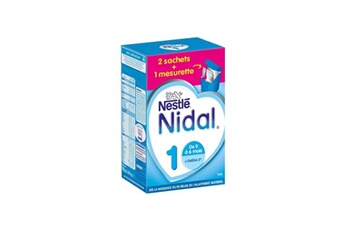 Accessoires allaitement Nidal Nestlé nidal lait en poudre 1er âge - bag in box - 2x350 g - de 0 a 6 mois