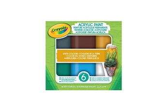 Autres jeux créatifs Goliath Crayola - acrylic paint - couleurs de la terre - peinture et accessoires
