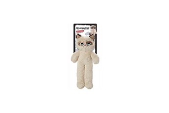 Peluche Grumpy Cat Grumpy cat jouet en peluche grincheux floppy - hauteur 37cm - beige - pour chien