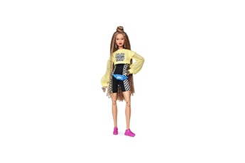 Poupée Barbie Barbie signature bmr1959 - crop-top jaune - ght91 - poupée mannequin - 6 ans et +