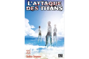 Livre d'or Hachette Livre Rattachement Manga - l'attaque des titans - tome 22