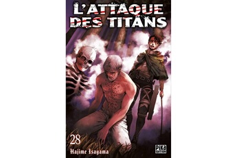 Livre d'or Hachette Livre Rattachement Manga - l'attaque des titans - tome 28