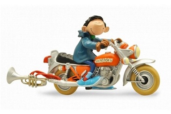 Figurine pour enfant Mad Statuette - gaston - gaston et la moto sapetoku