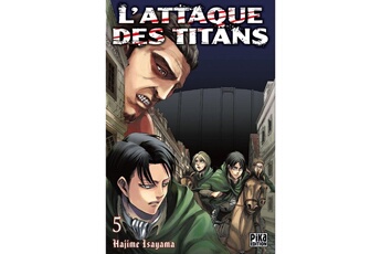 Livre d'or Hachette Livre Rattachement Manga - l'attaque des titans - tome 05